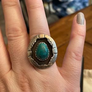 Turquoise Shadowbox Ring